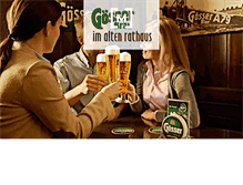 Tablet Screenshot of goesserbraeu-lienz.at